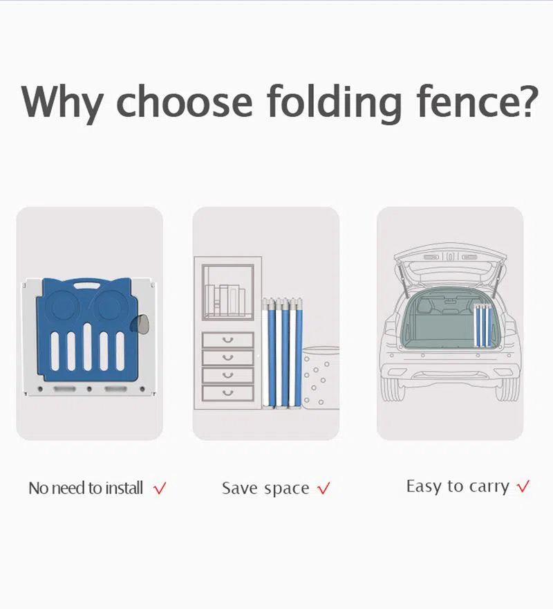 Why choose folding fence?