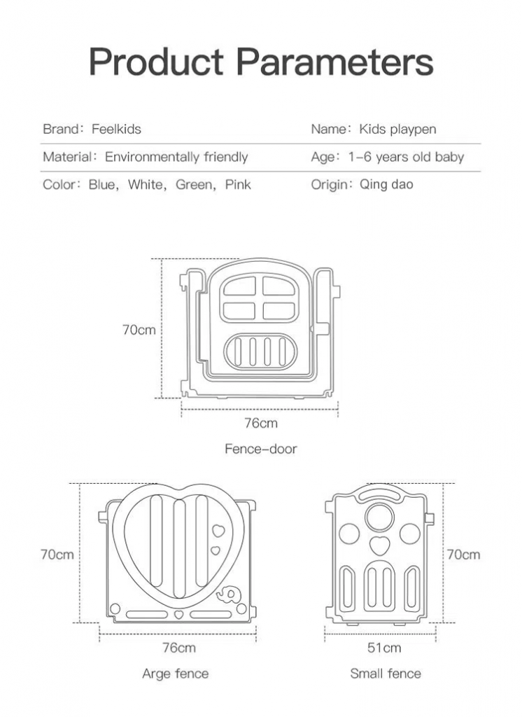 Children Indoor Playpen-
